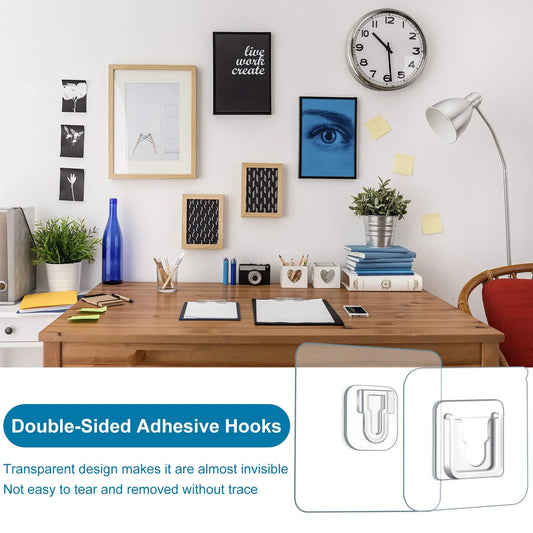 DualHold - Double Sided Adhesive Wall Hooks